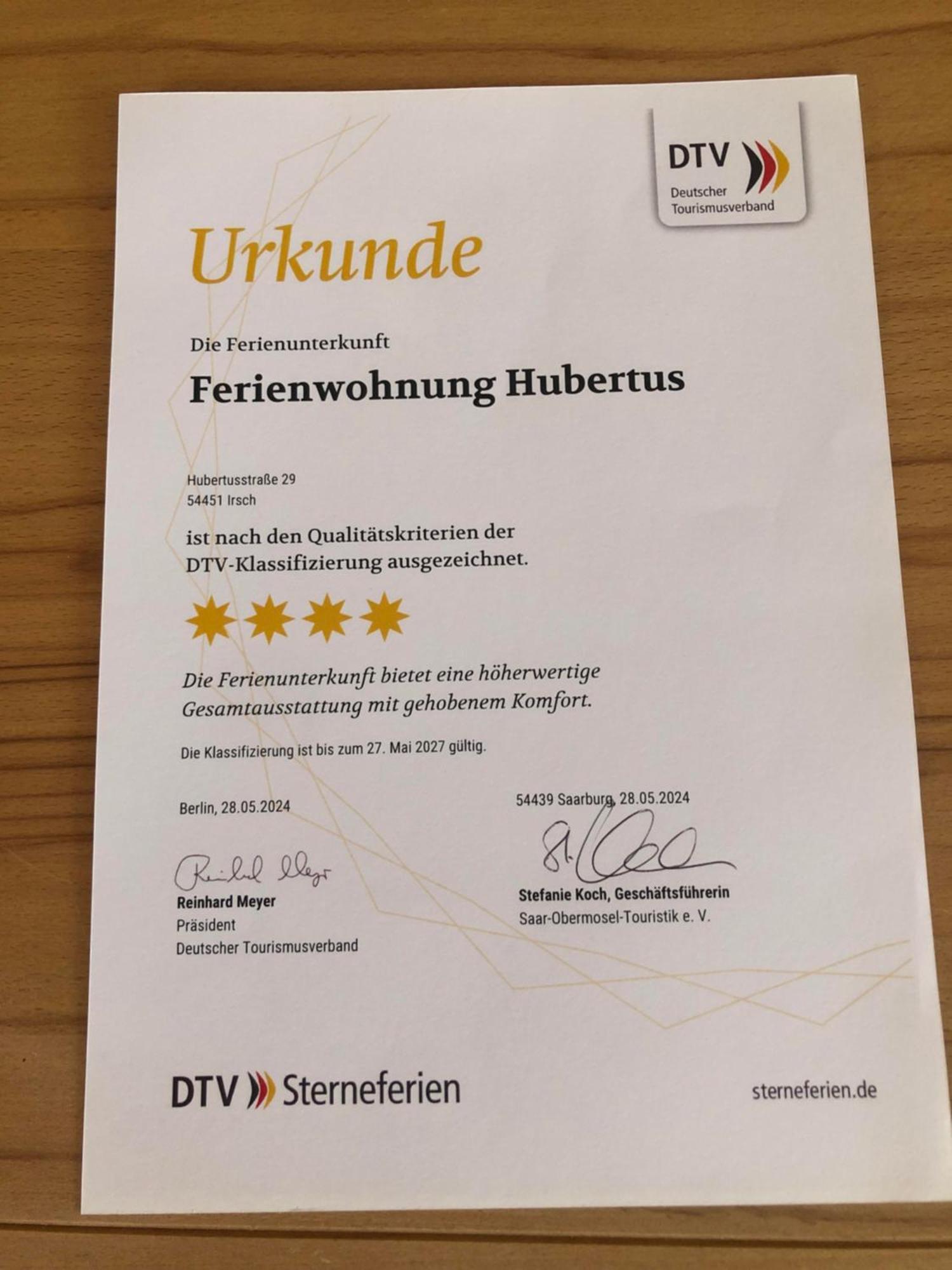 Ferienwohnung Hubertus Irsch Exteriör bild